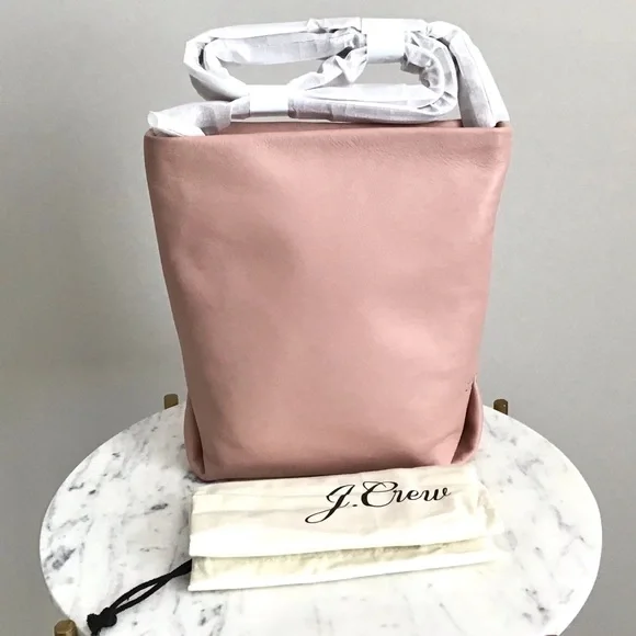 J. CREW Leather Bag New With Tag - Picture 6 of 11